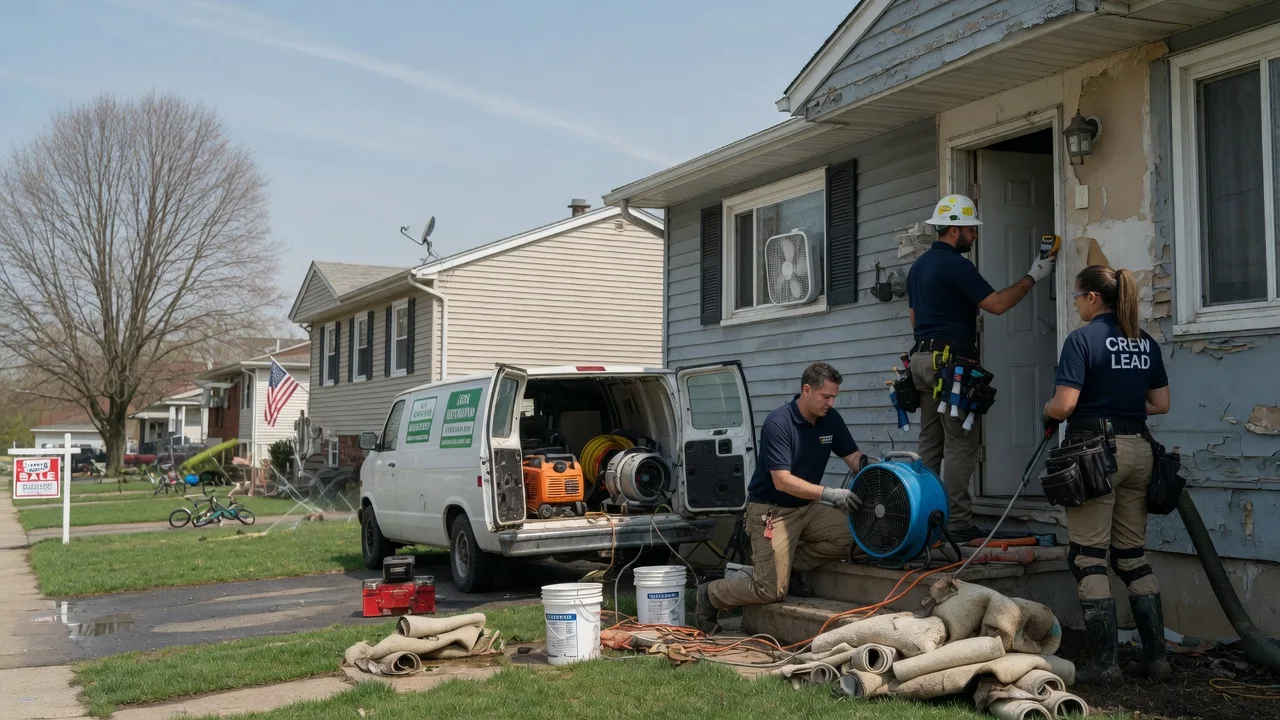 Flood Cleanup in Fuquay Varina, NC near me